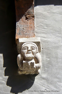 Maringues, Puy-de-Dôme, la maison des sept péchés capitaux.