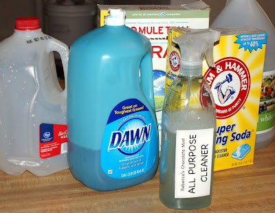 DIY All Purpose Cleaner in Chocolate Mint! Learn how to make your own simple DIY all purpose cleaner for a safe, non-toxic way to clean your home! You can stick to a normal "clean" essential oil blend when making your own DIY all purpose cleaner, but you really don't have to! I scented my DIY all purpose cleaner in a fresh and fun chocolate mint scent instead.