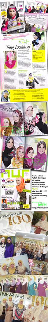 PutehBoutique Collection On Nur Magazine