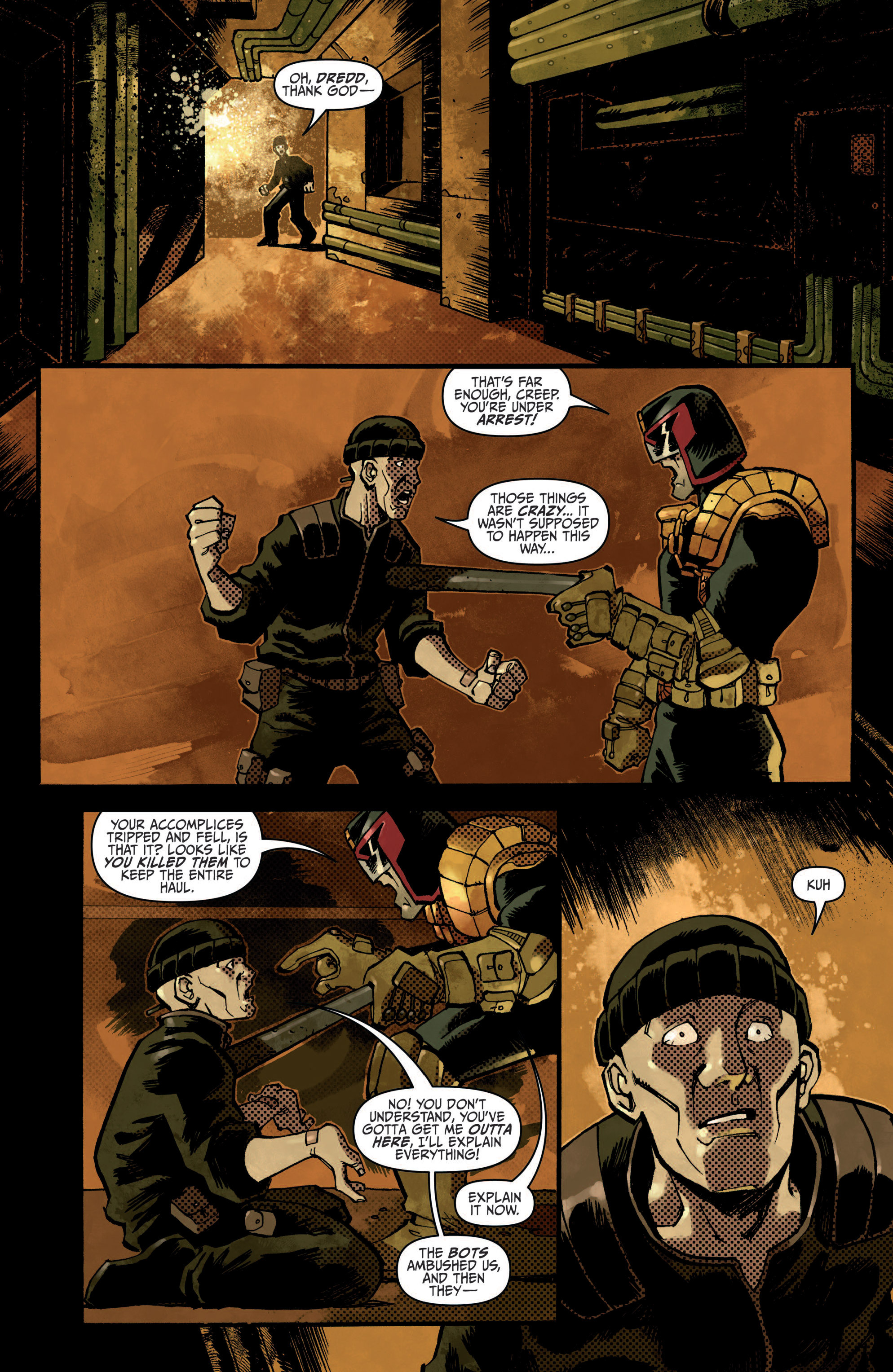 Read online Judge Dredd (2012) comic -  Issue # _TPB 1 - 18