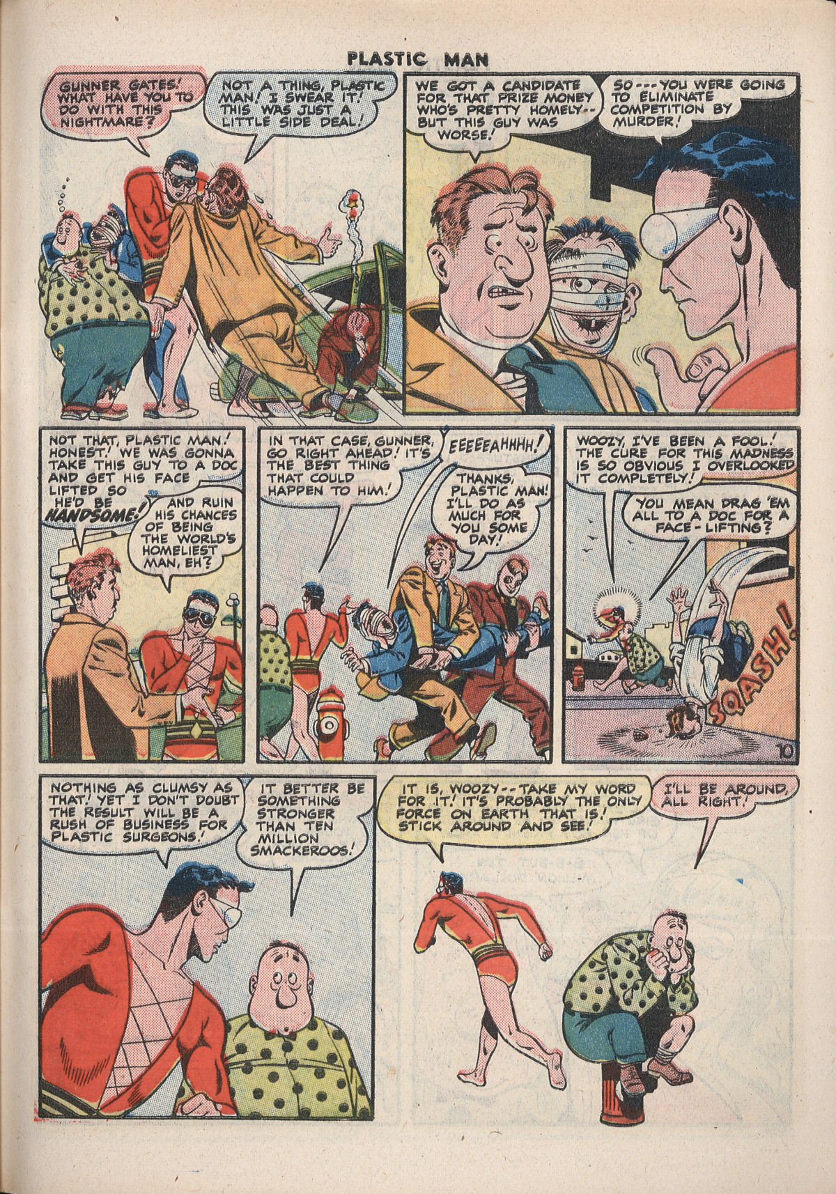 Read online Plastic Man (1943) comic -  Issue #8 - 45
