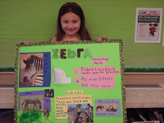 Second Grade Sunshine: January 2012 Animal Research Projects