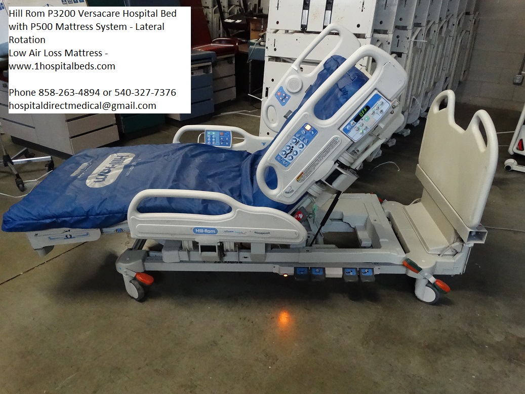 Hospital Beds Blog Hill Rom P3200 Versacare Bed with P500 Air Mattress System