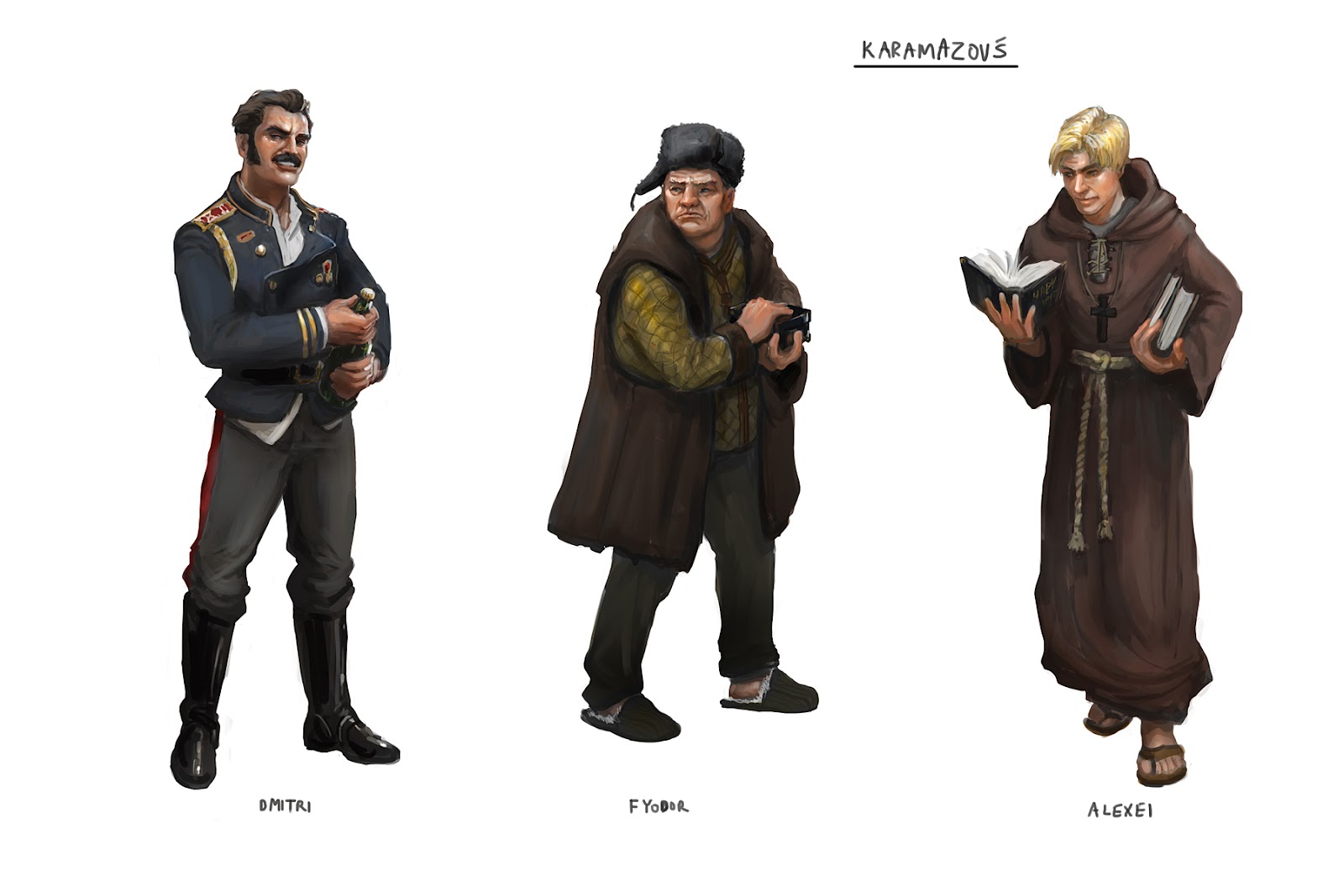 Brandon Jones Art Brothers Karamazov Dostoyevsky