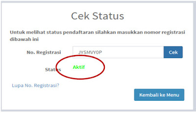 Cara Cek Status Data Pendaftaran / Registrasi E-PUPNS | Salam Edukasi