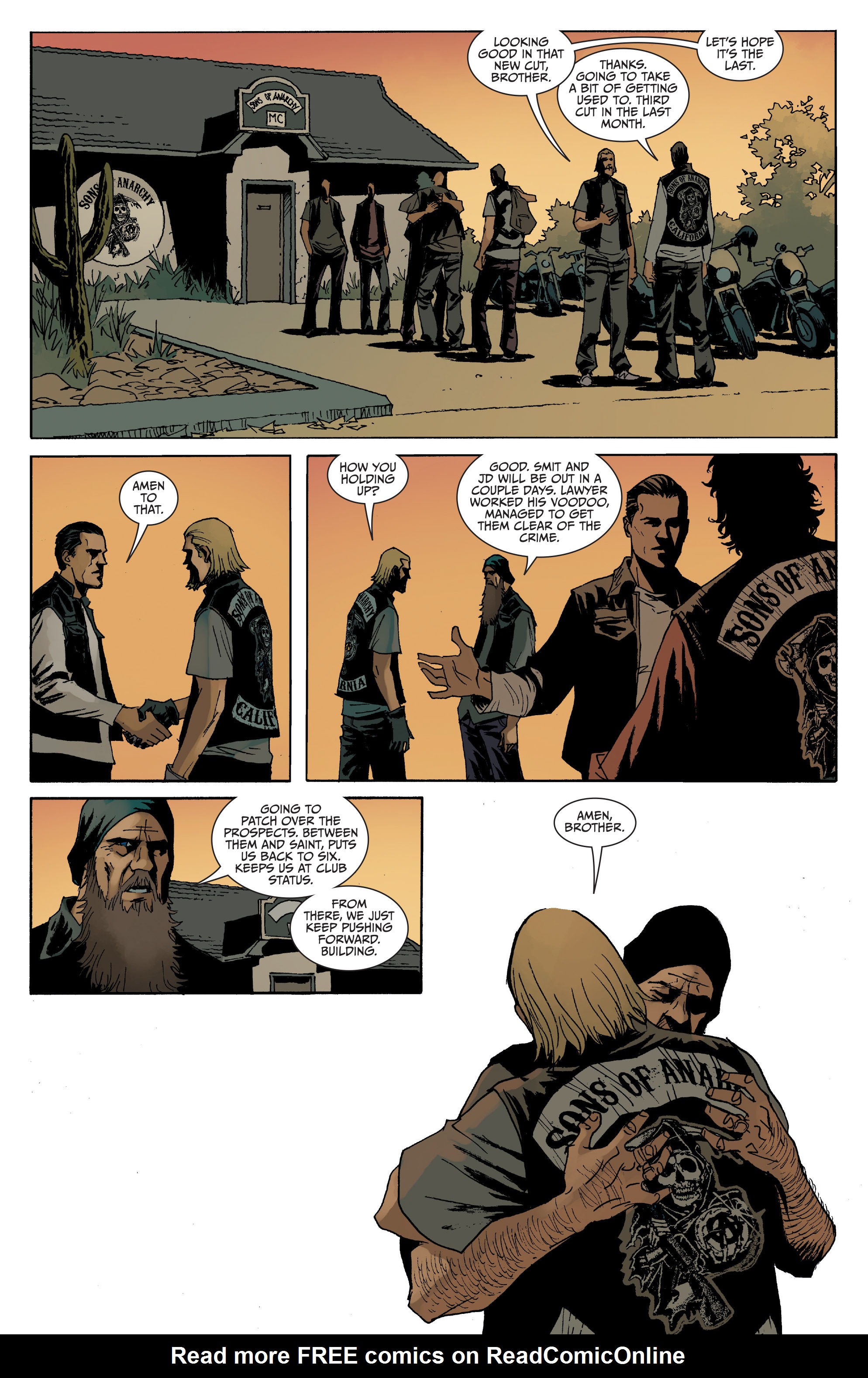 Read online Sons of Anarchy comic -  Issue #14 - 23