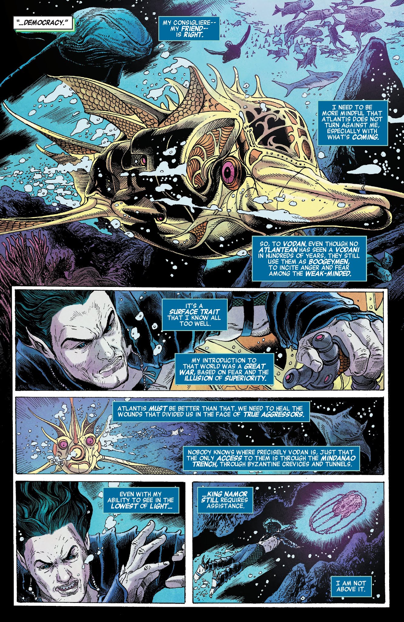 Read online Namor: The Best Defense comic -  Issue # Full - 6