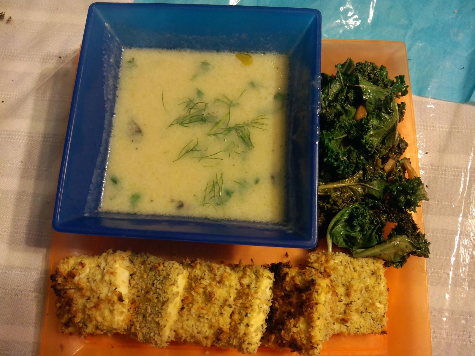 Twigs, Leaves, and Grass Fennel and Kale and Tofu, Oh My!