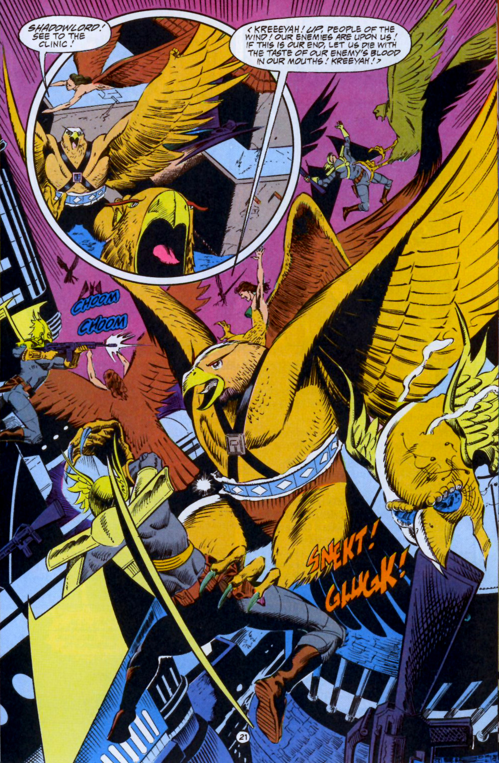Read online Hawkworld (1990) comic -  Issue #22 - 22