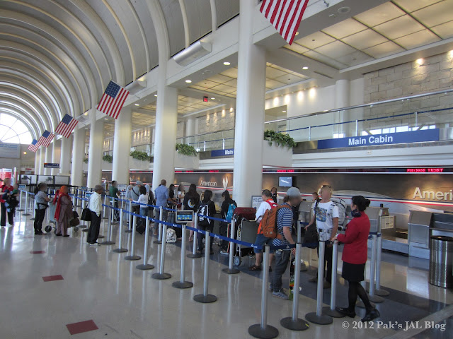 American Airlines Main Cabin Check-In Counters at LAX