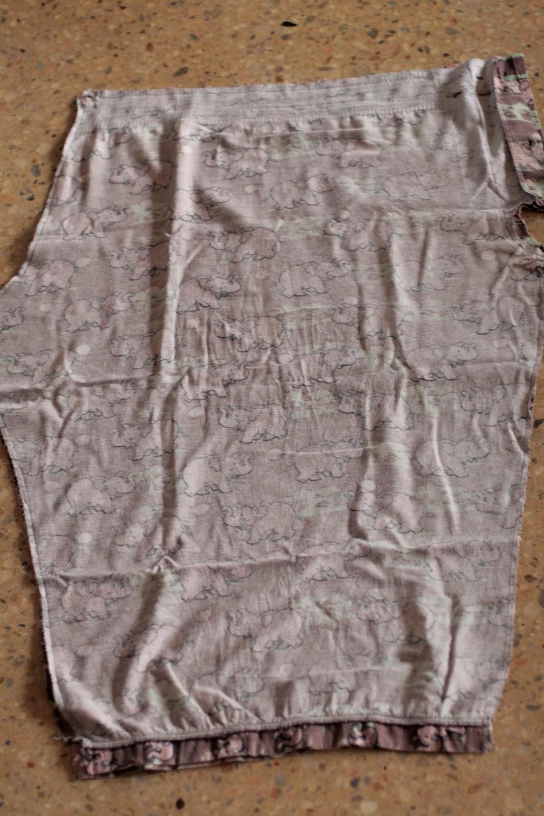 PJ pants in Nani Iro 'Painting Check' brushed cotton