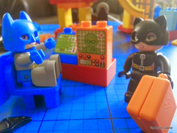 LEGO DUPLO Batcave Adventure set review Batman and Catwoman