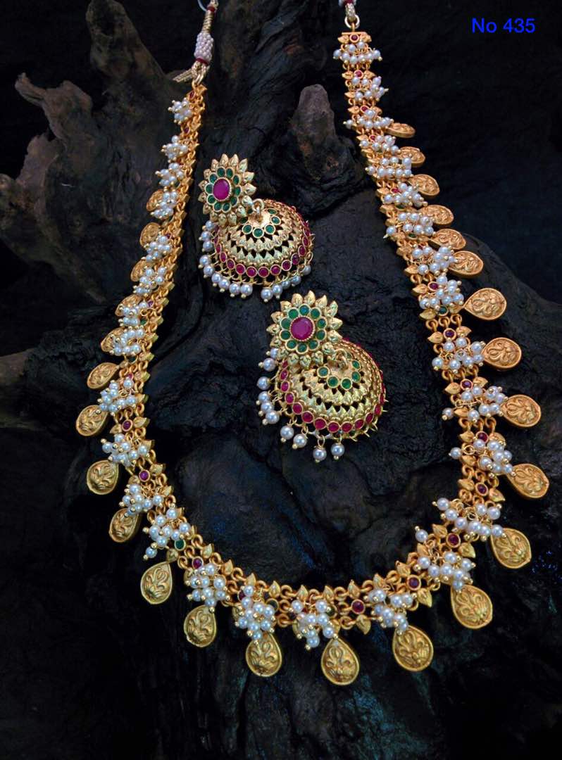 Bridal Neck Sets Buy Online 1 gram jewelelry at reasonable prices