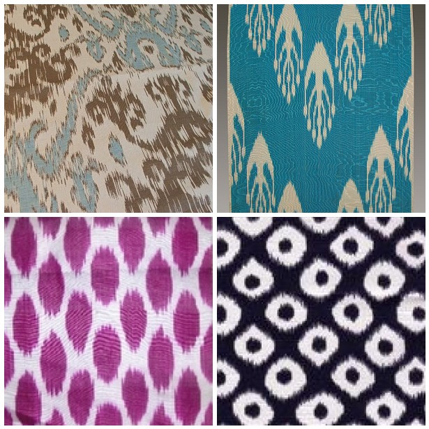 Brand New and Beautiful: Ikat Fabric