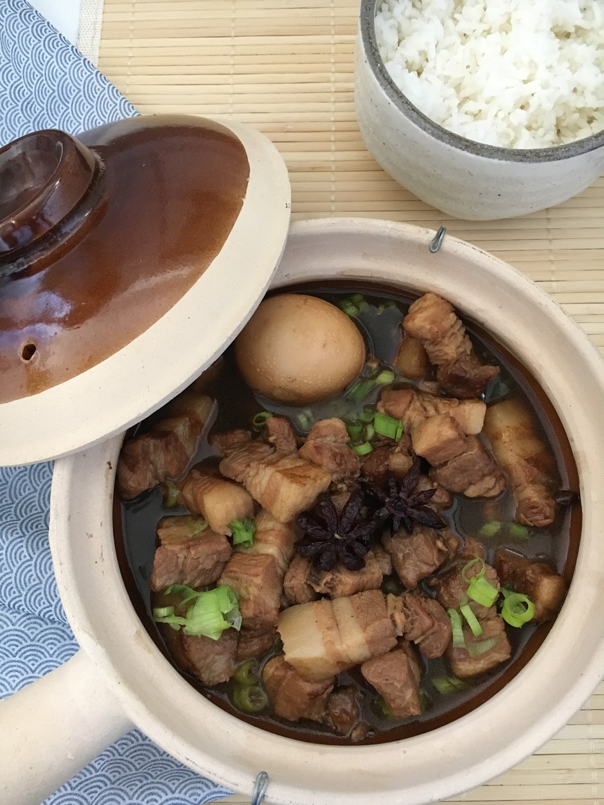 Chinese Star Anise And Soya Braised Pork Belly / LUCY LOVES TO EAT
