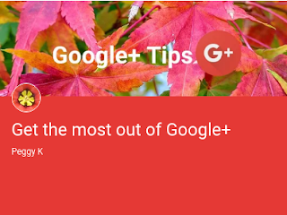 Peggy K's Get the most out of Google+ Collection