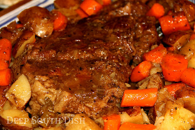 Easy Crock Pot Beef Roast Recipe - A Southern Soul