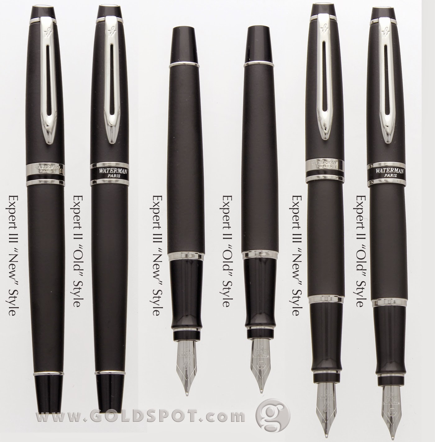 Whats the Difference Between a Waterman Expert II and Expert III