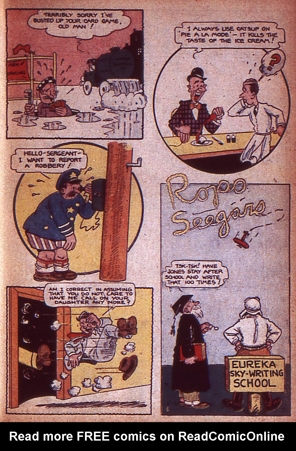 Read online More Fun Comics comic -  Issue #17 - 36