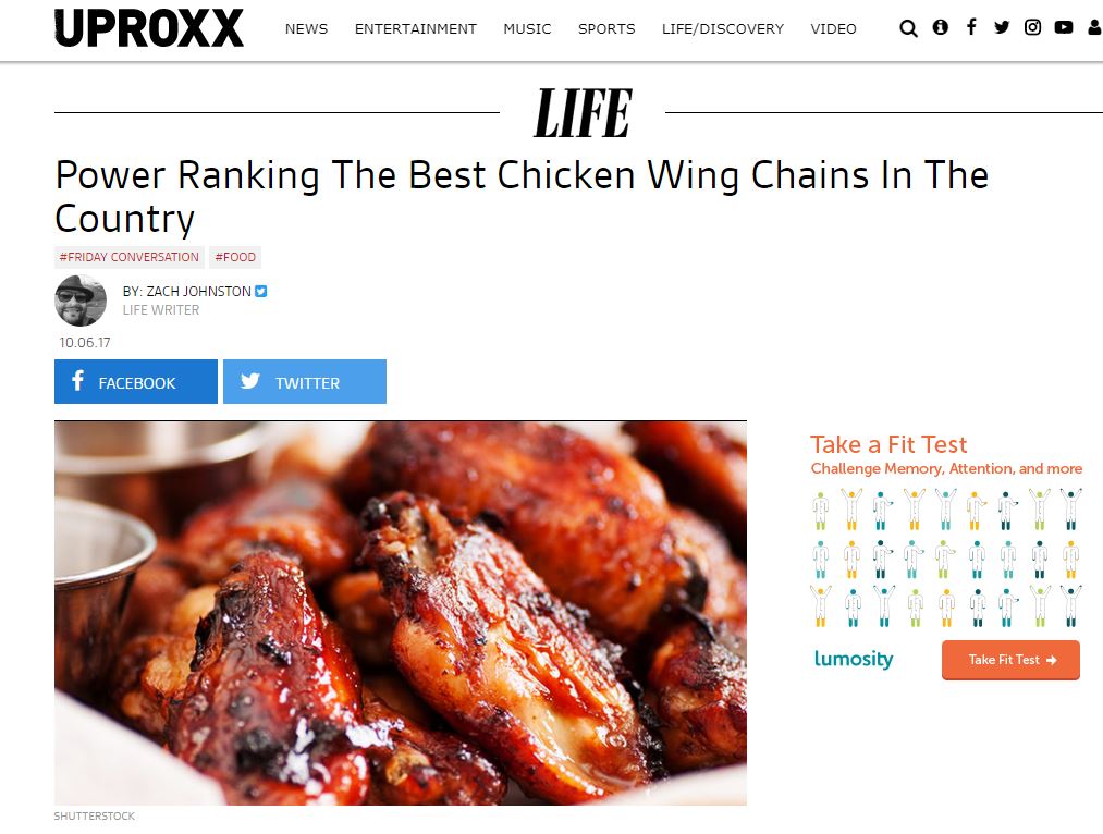 LORD of the WINGS (or how I learned to stop worrying and love the