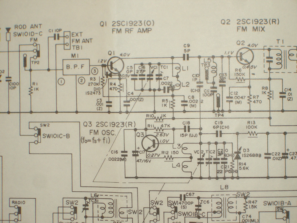 Sharp gf 560 схема