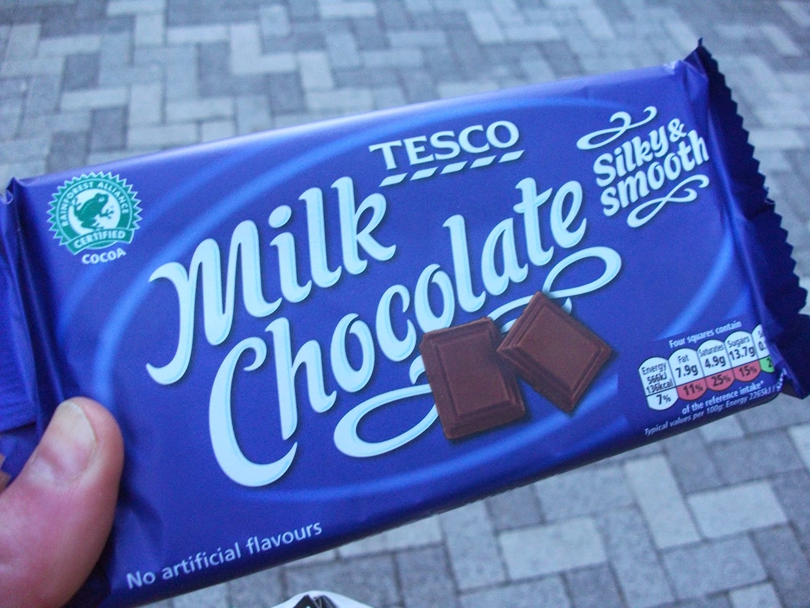Tesco Silky Smooth Milk Chocolate