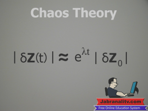 Top 10 Mathematical Equations That Changed The World-Chaos-Theory