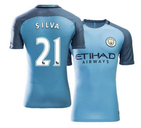 Seconda Maglia Manchester City David Silva Seconda Maglia Manchester City David Silva