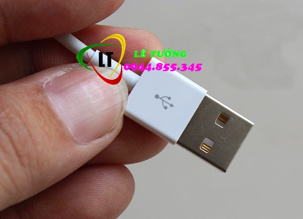 Dây cáp Lightning Iphone 5 chính hãng Apple sản xuất 3 Dây cáp Lightning Iphone 5 chính hãng Apple sản xuất 3