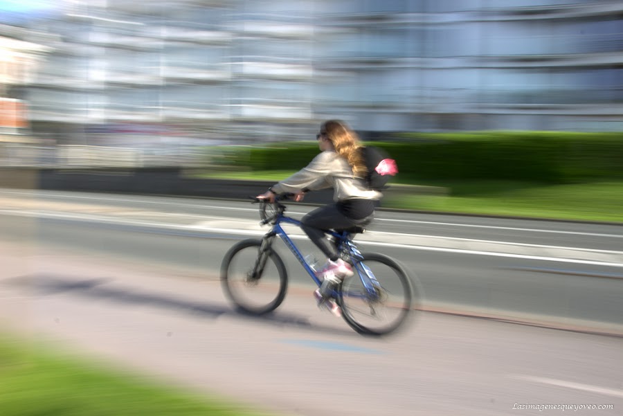 Patrón de composición fotográfica de la Regla del Movimiento