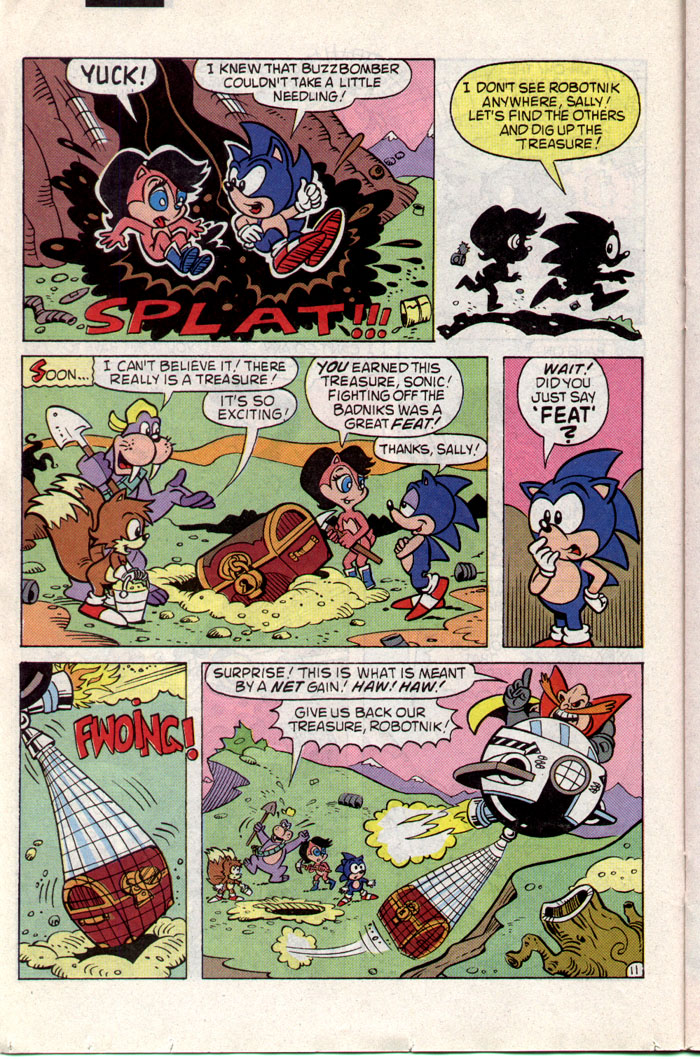 Read online Sonic The Hedgehog comic -  Issue #7 - 12