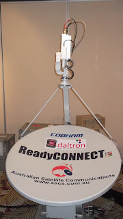 Daltron's VSAT technology on display.