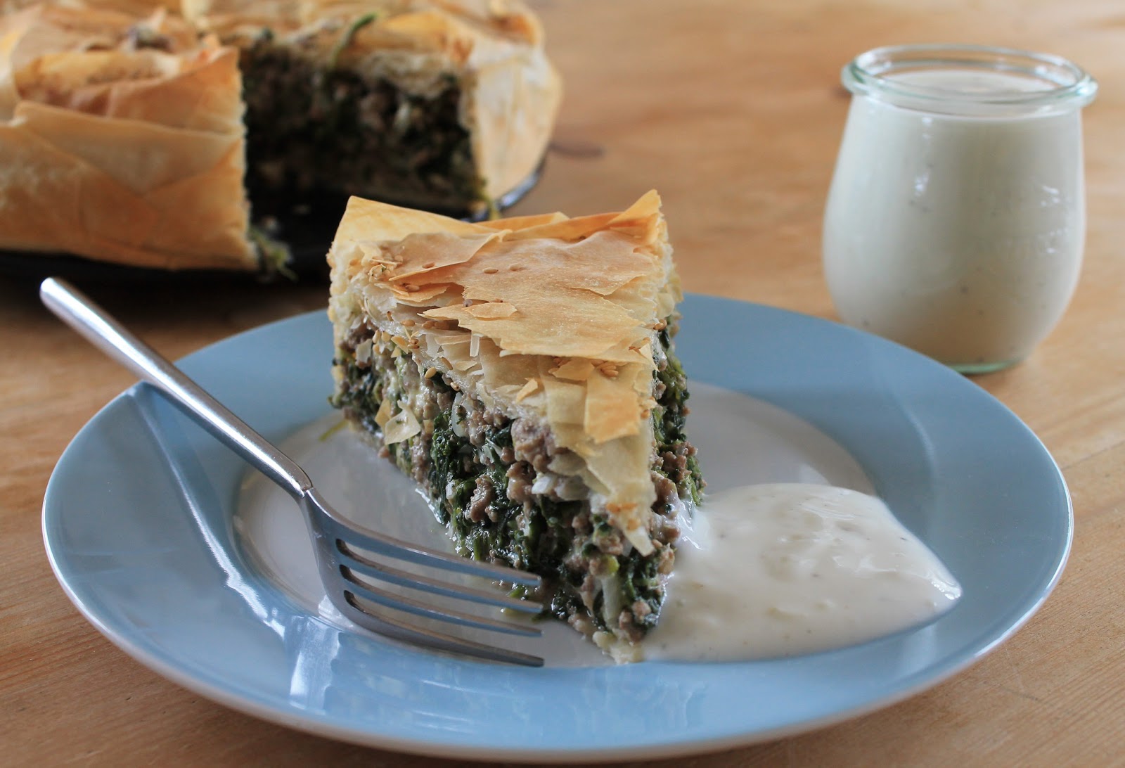 Svenja&amp;#39;s Koch- und Backblog: Griechische Hack-Spinat-Torte