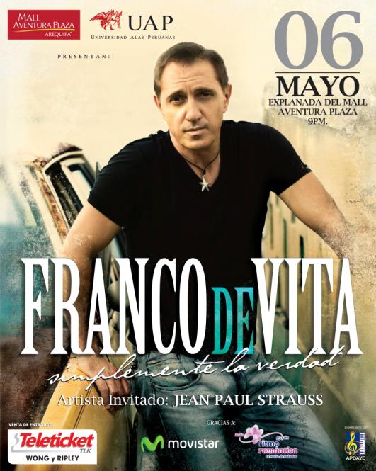 VENEZUELA EN LA MÚSICA Jean Paul Strauss junto a Franco de Vita en