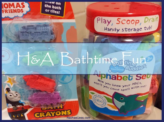 Learning through play with H&A bathtime fun