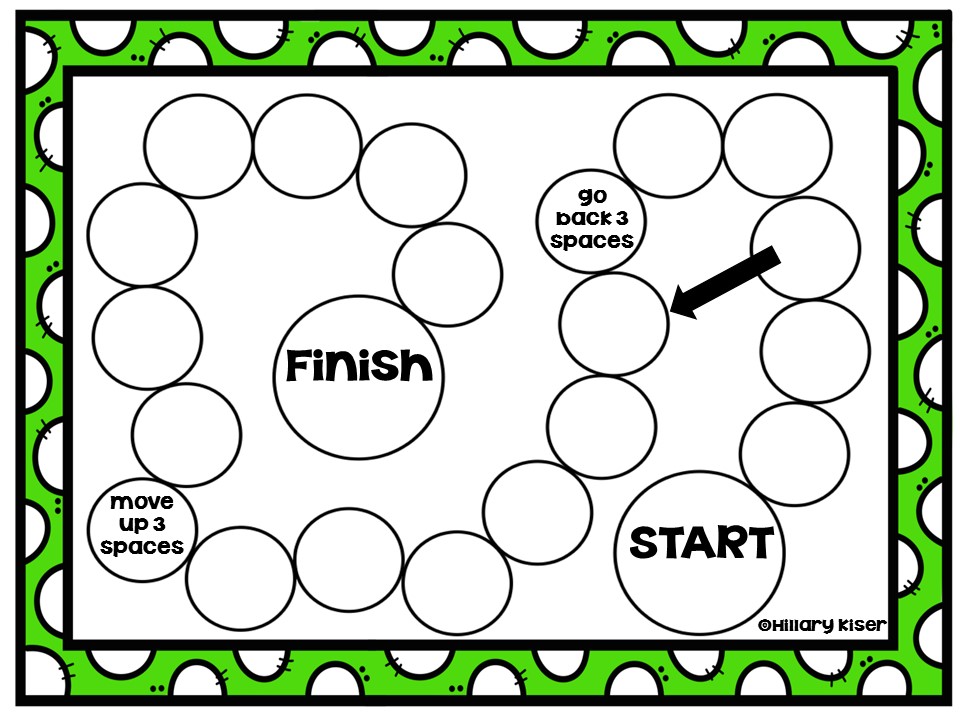 Game Boards For Centers Hillary s Teaching Adventures