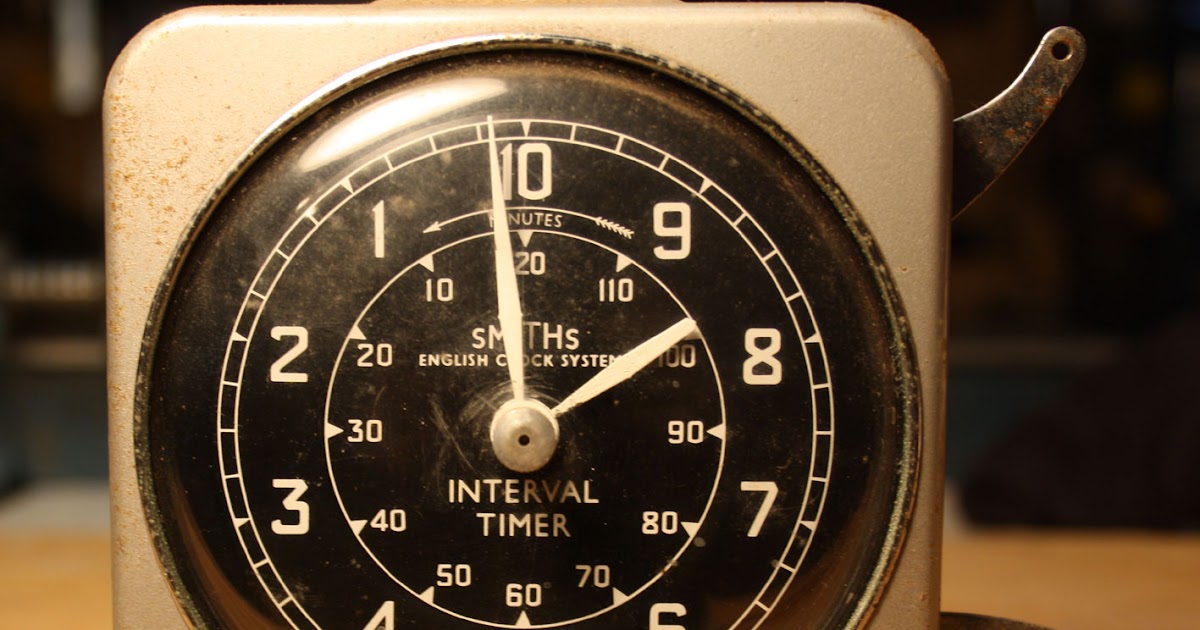 Progress is fine, but it's gone on for too long. Smiths Interval Timer