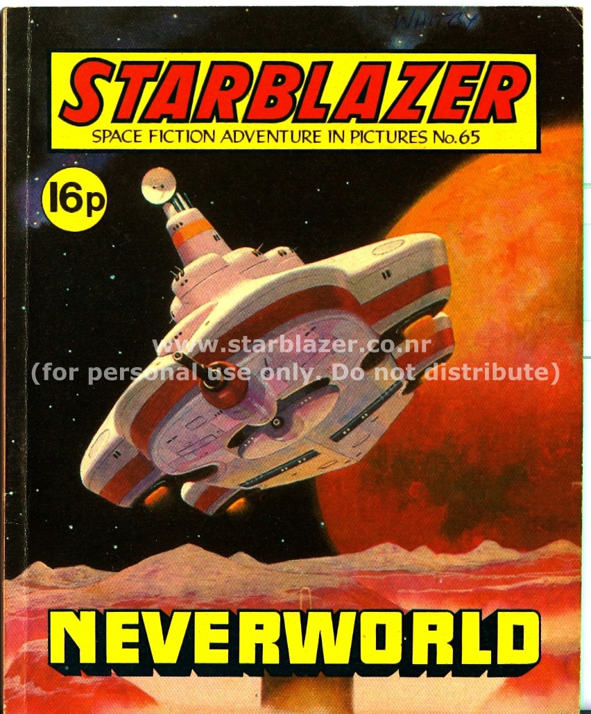 Read online Starblazer comic -  Issue #65 - 2