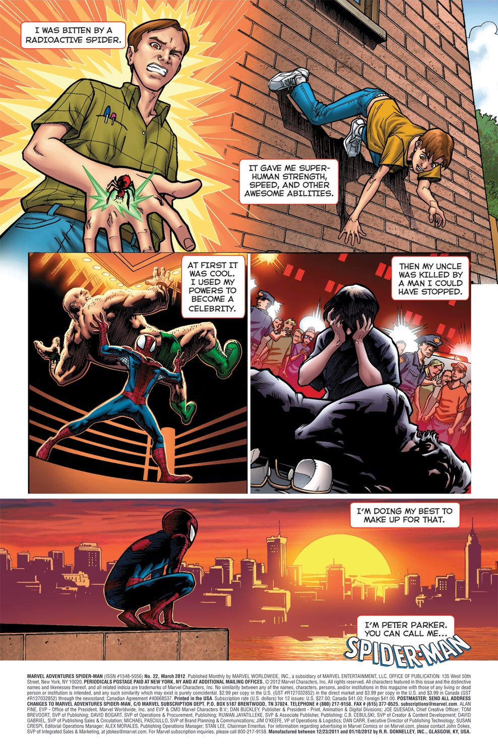 Marvel Adventures Spider-Man (2010) issue 22 - Page 2