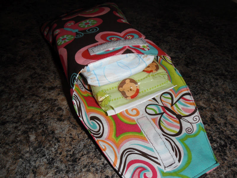 Crafting Weasels Diaper Clutch