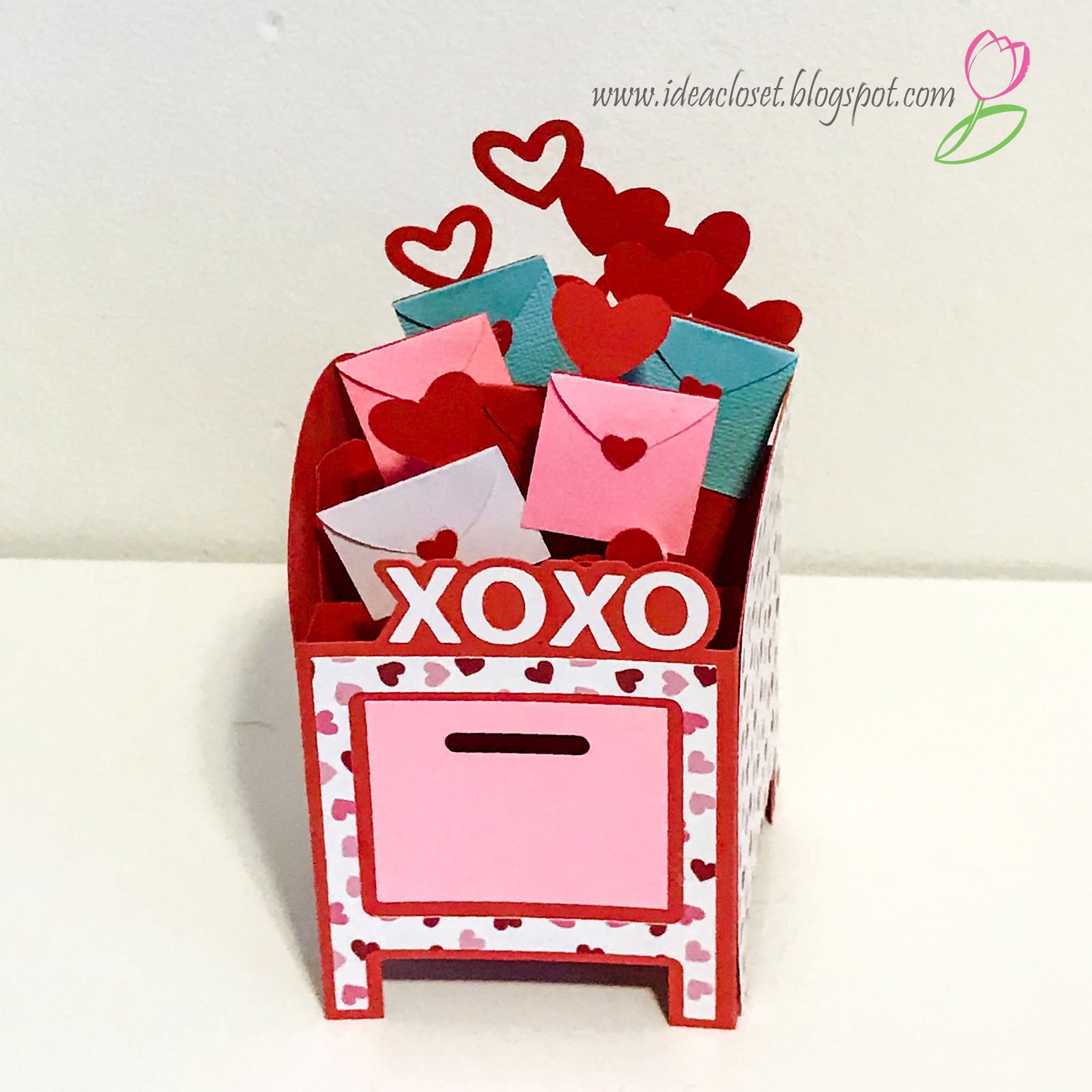 Valentine Box Cards From SVG Cuts | Idea Closet