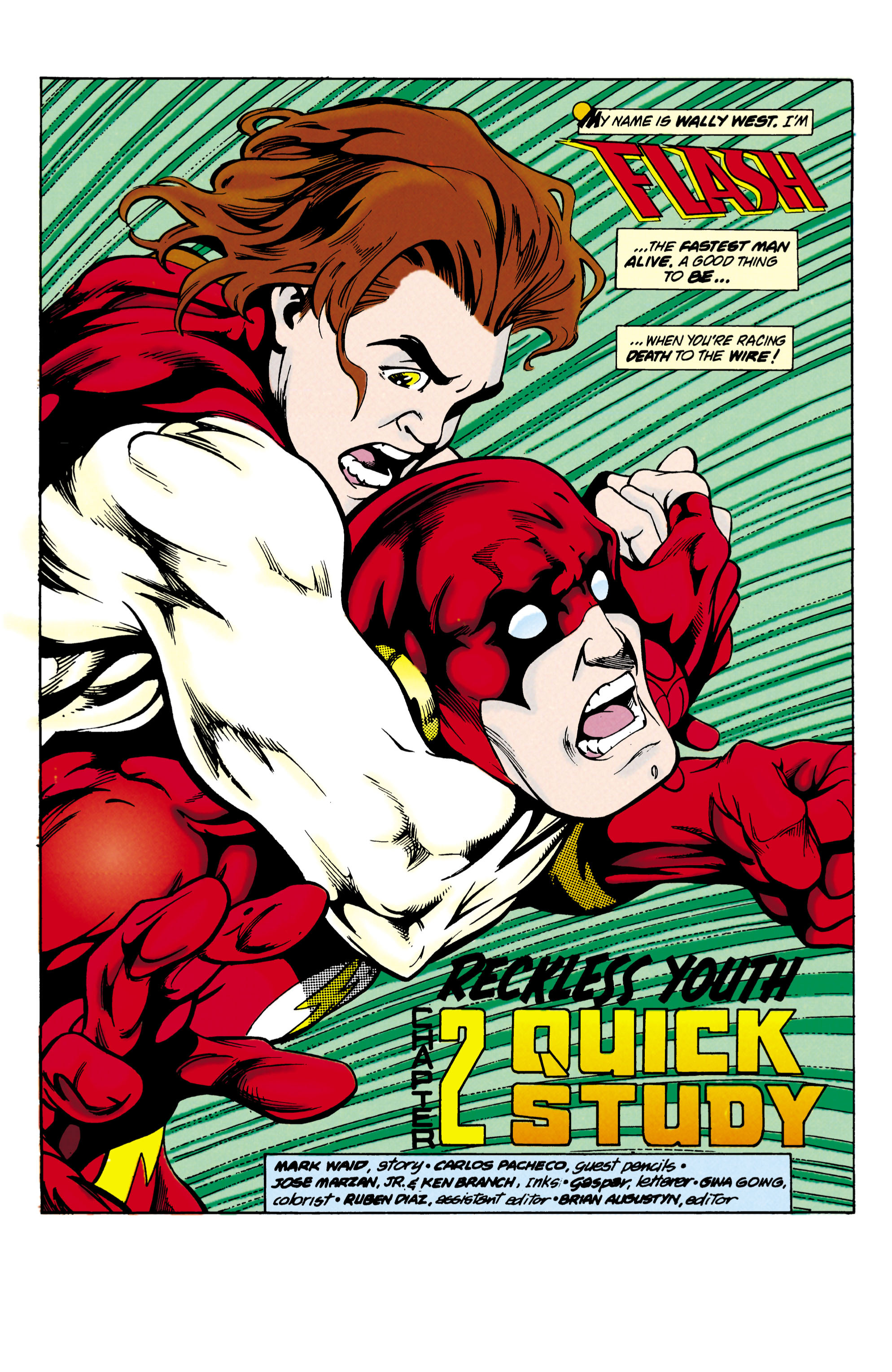 The Flash (1987) issue 93 - Page 2