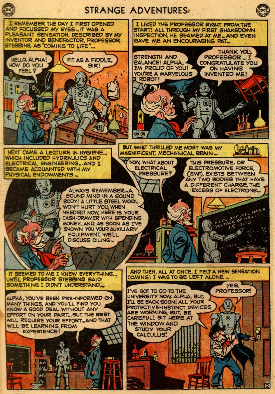 Read online Strange Adventures (1950) comic -  Issue #4 - 26