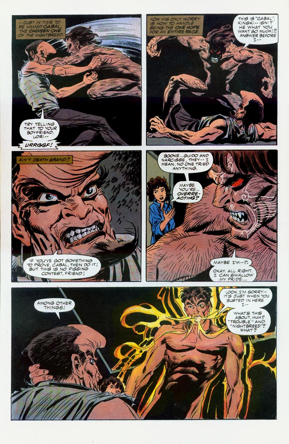 Read online Clive Barker's Night Breed (1990) comic -  Issue #7 - 6