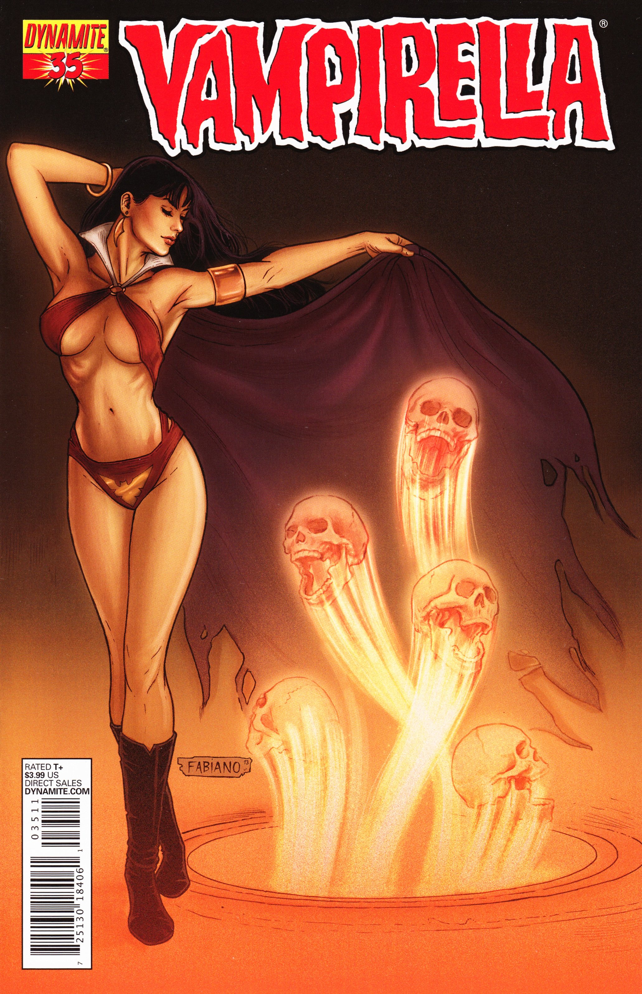 Read online Vampirella (2010) comic -  Issue #35 - 1