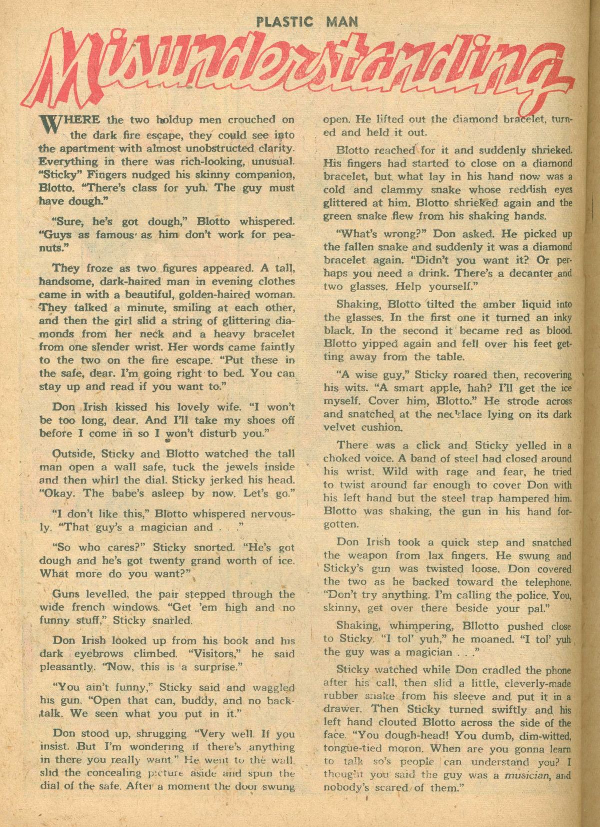 Plastic Man (1943) issue 21 - Page 22