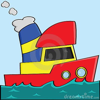 cartoon boat thumb16226017