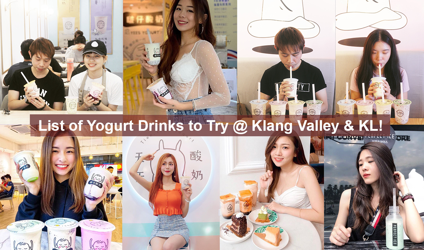 List Of Yogurt Drinks @ Klang Valley