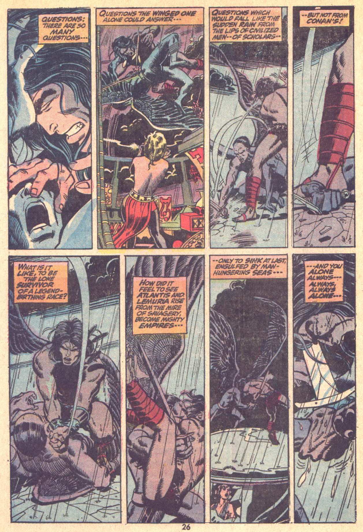 Read online Conan the Barbarian (1970) comic -  Issue #9 - 18