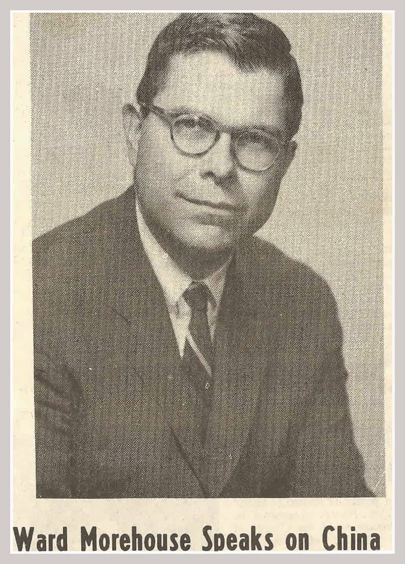 EverythingCroton CIRCA 1972, 1973 WARD MOREHOUSE, THE UNITARIAN FELLOWSHIP IN CROTON